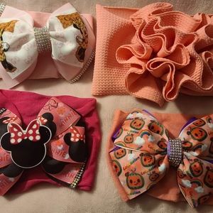 All 4 Handmade headbands